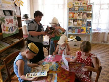 Лето  в Центральной детско-юношеской библиотеке им. К.Д. Носилова