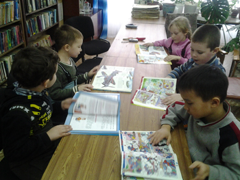 Неделя детской и юношеской книги  в библиотеке-филиале им. Д. Мамина - Сибиряка